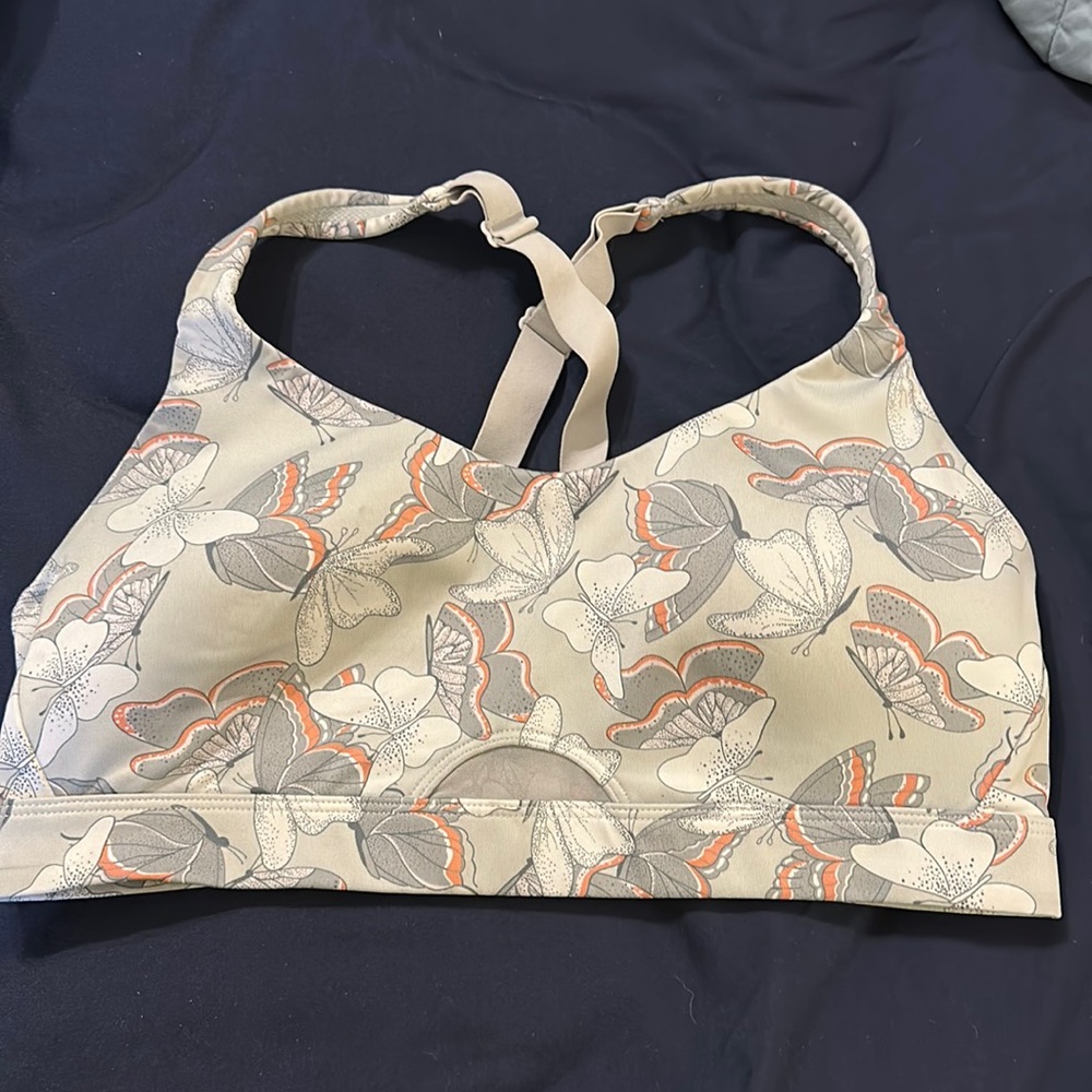 VSX lightly lined sports bra. Racerback. Like new. Smoke free home. Size large.
